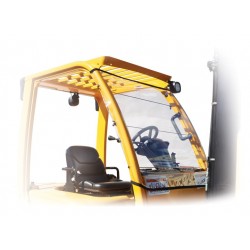 Forklift Windshield and Canopy Cover