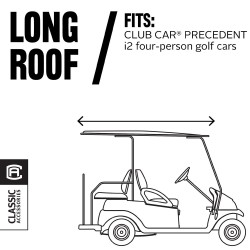 Fairway Fadesafe Club Car 4-Person Golf Cart Enclosure