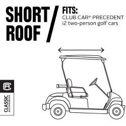 Fairway Fadesafe Club Car 2-Person Golf Cart Enclosure